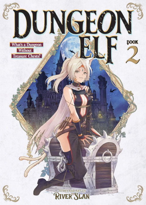 Dungeon Elf: What’s a Dungeon without Treasure Chests? Vol. 2 English Manga Paperback book cover