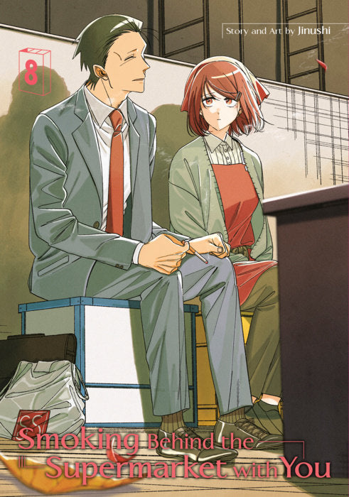 Smoking Behind the Supermarket with You Vol. 8 English Manga Paperback book cover