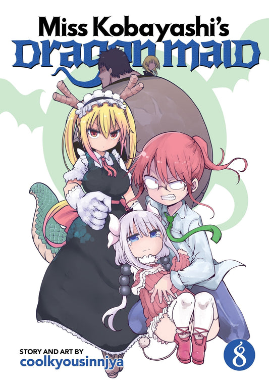 Miss Kobayashi’s Dragon Maid Vol. 8 English Manga cover