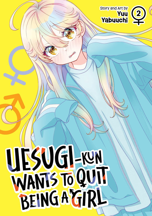 Uesugi-kun Wants to Quit Being a Girl Vol. 2 English Manga cover