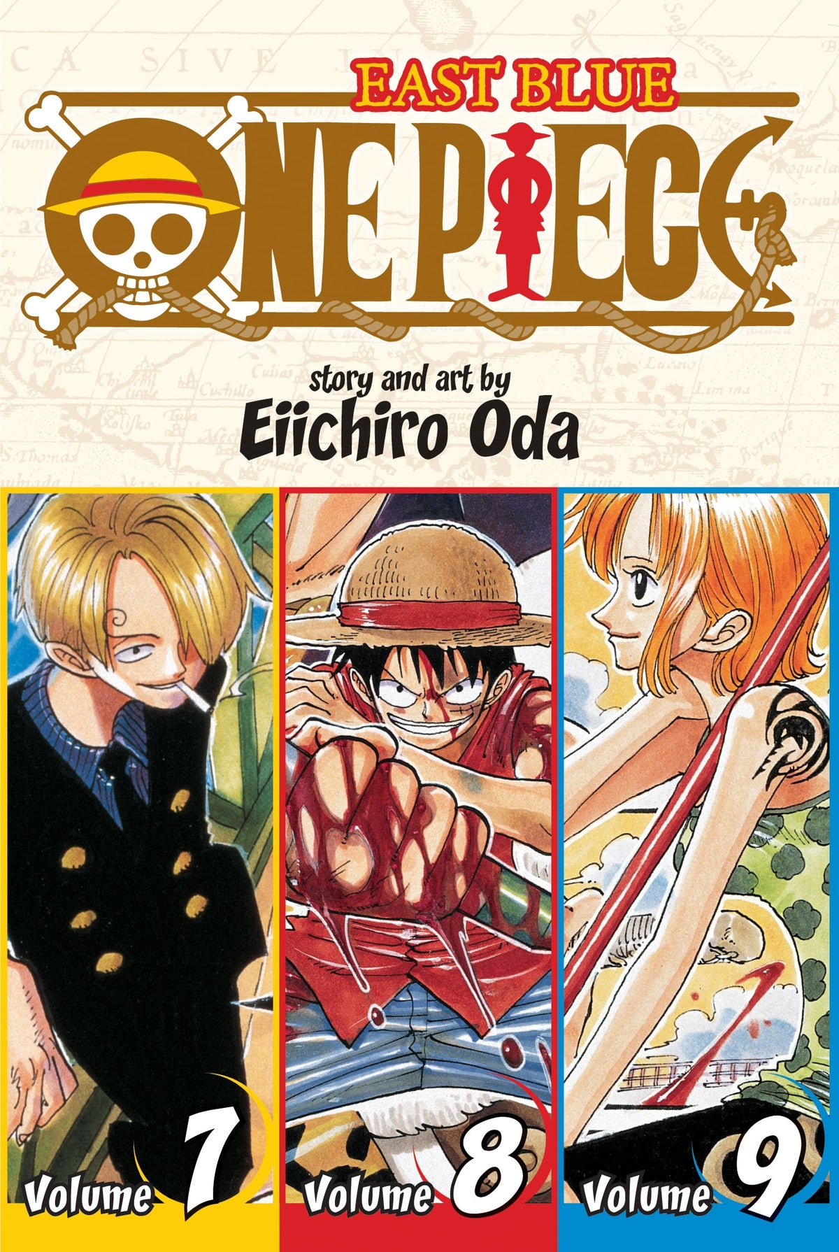 One Piece (Omnibus Edition), Vol. 3 : Includes vols. 7, 8 & 9 Volume 3-9781421536279