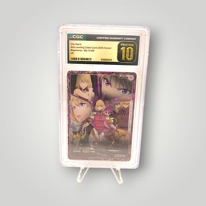 SL1E-086 Cha Hae-In UR Solo Leveling Collect Card CGC Pristine 10 – Korean Edition