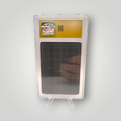 SL1E-090 Woo Jinchul UR Solo Leveling Collect Card CGC Pristine 10 – Korean Edition