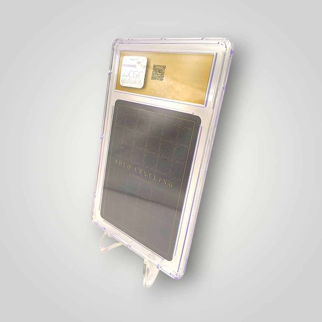 SL1E-090 Woo Jinchul UR Solo Leveling Collect Card CGC Pristine 10 – Korean Edition