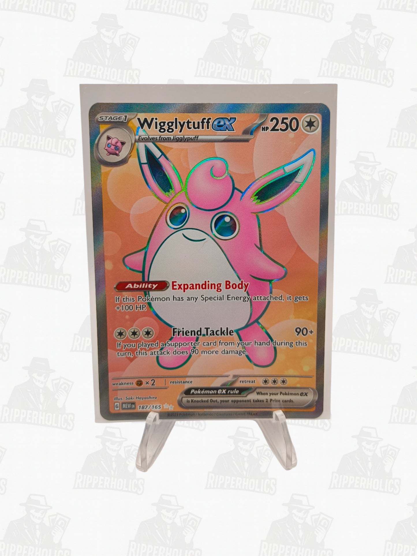 Wigglytuff ex - 151 (Ultra Rare) [MEW-187]