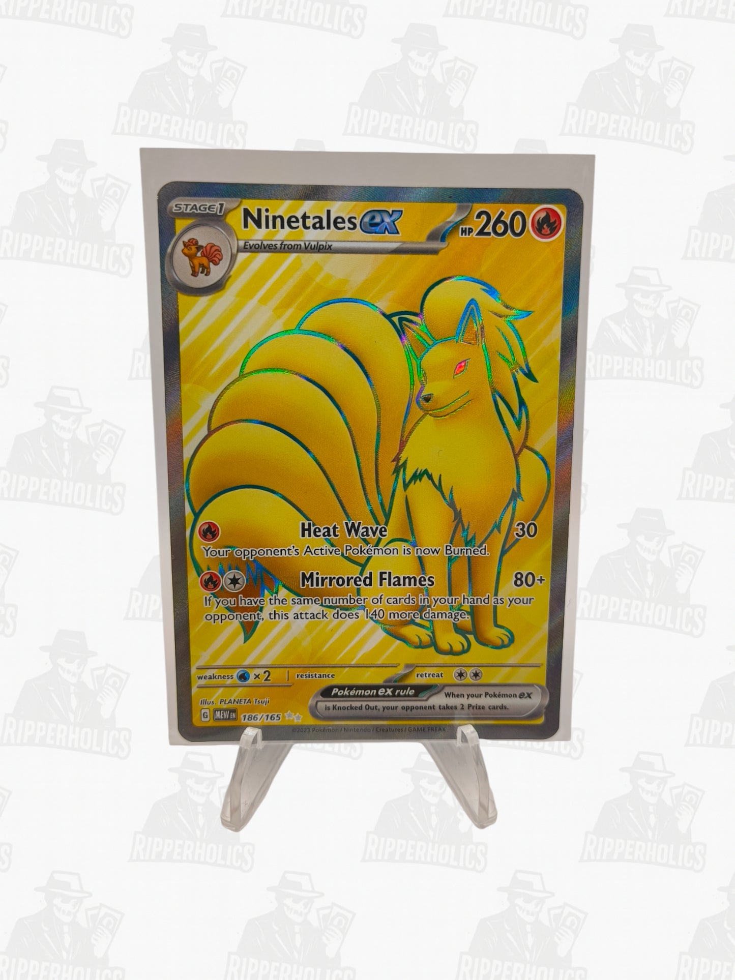 Ninetales ex - 151 (Ultra Rare) [MEW-186]