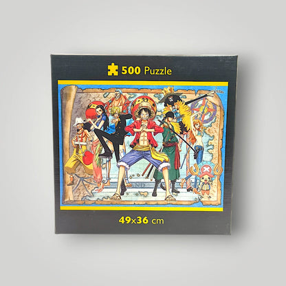 Clementoni One Piece 500 Piece Jigsaw Puzzle Anime Collection 49 x 36 cm