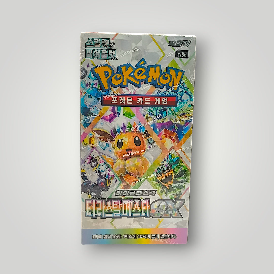 Pokémon Terastal Festival ex Booster Box Korean Sealed