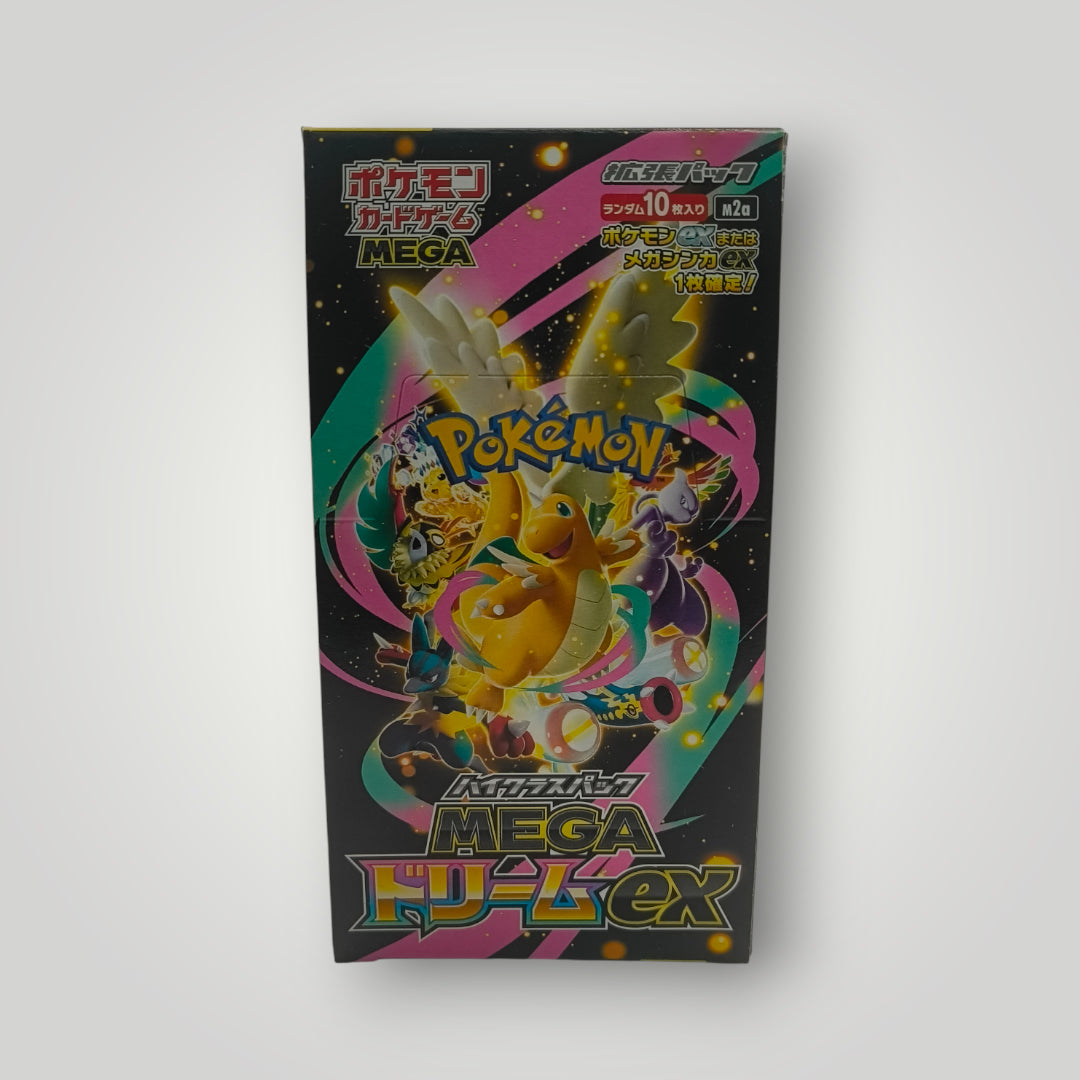 MEGA Dream ex Pokémon TCG Booster Box – Japanese [No Shrink]