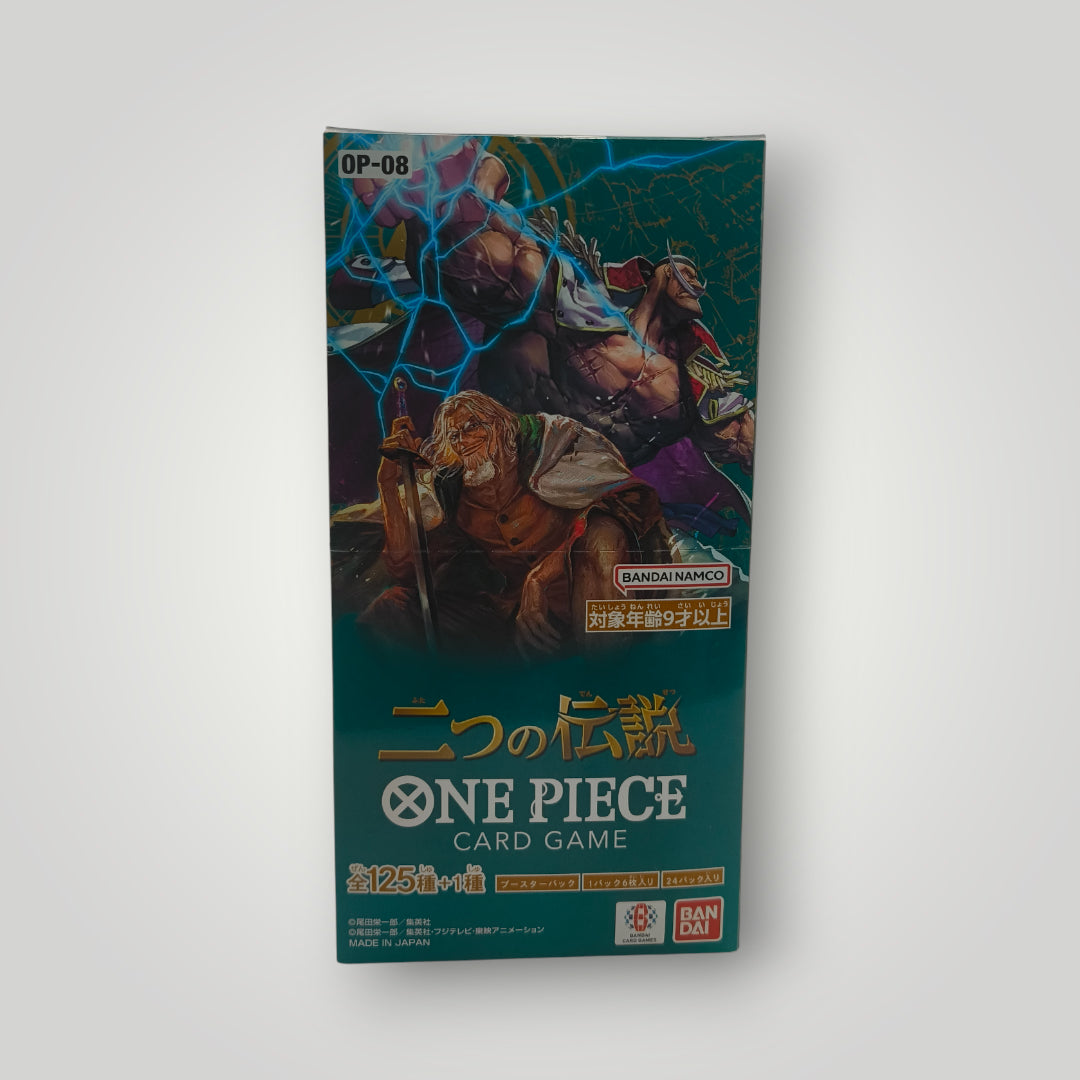 OP-08 Two Legends ONE PIECE Card Game Booster Box – Japanese