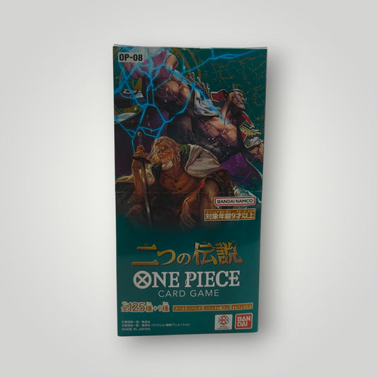 OP-08 Two Legends ONE PIECE Card Game Booster Box – Japanese