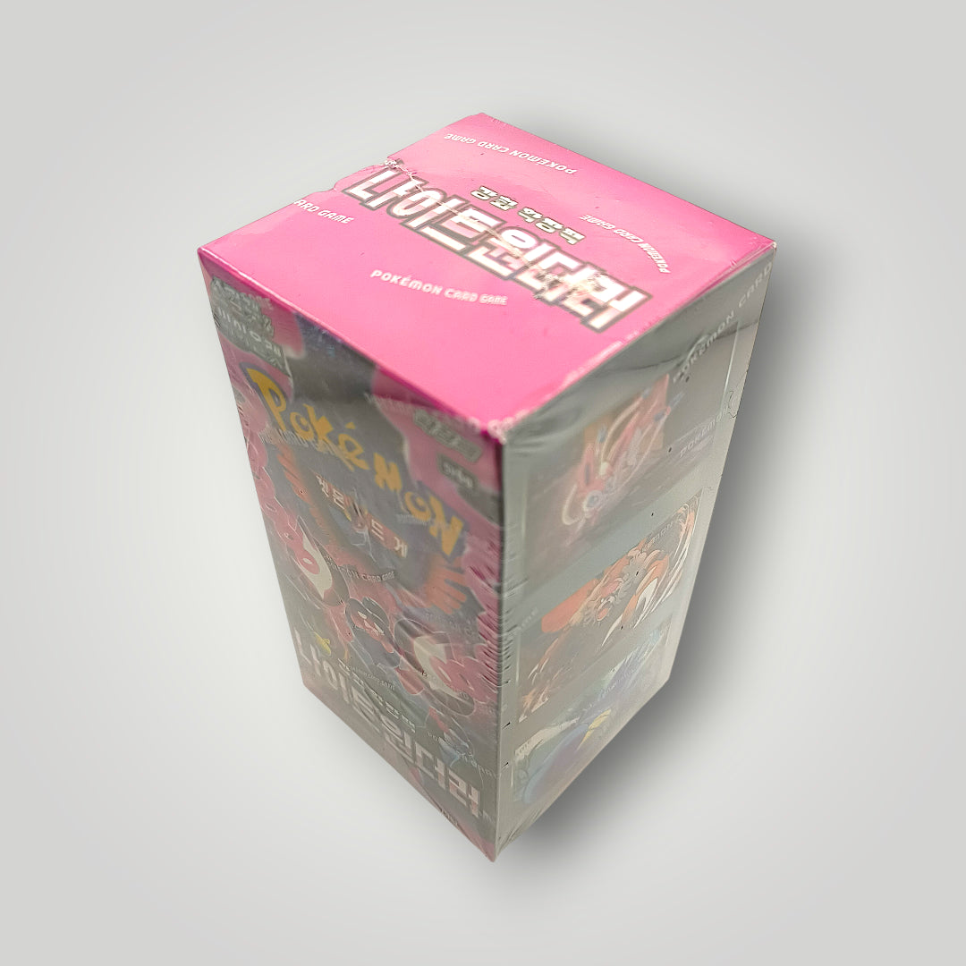 Pokémon Night Wanderer Booster Box Korean Sealed