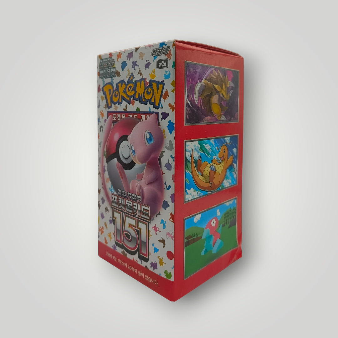 Pokémon 151 Booster Box (20 Packs) Korean – Pokémon TCG