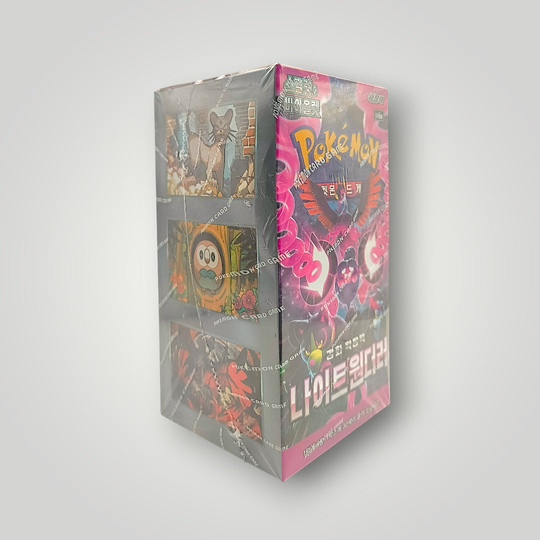 Pokémon Night Wanderer Booster Box Korean Sealed