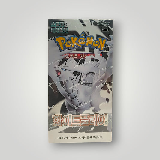 White Flare Booster Box (20 Packs) Korean – Pokémon TCG