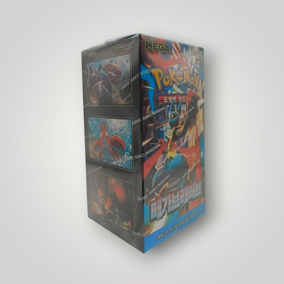 Mega Brave Pokémon TCG Booster Box – Korean