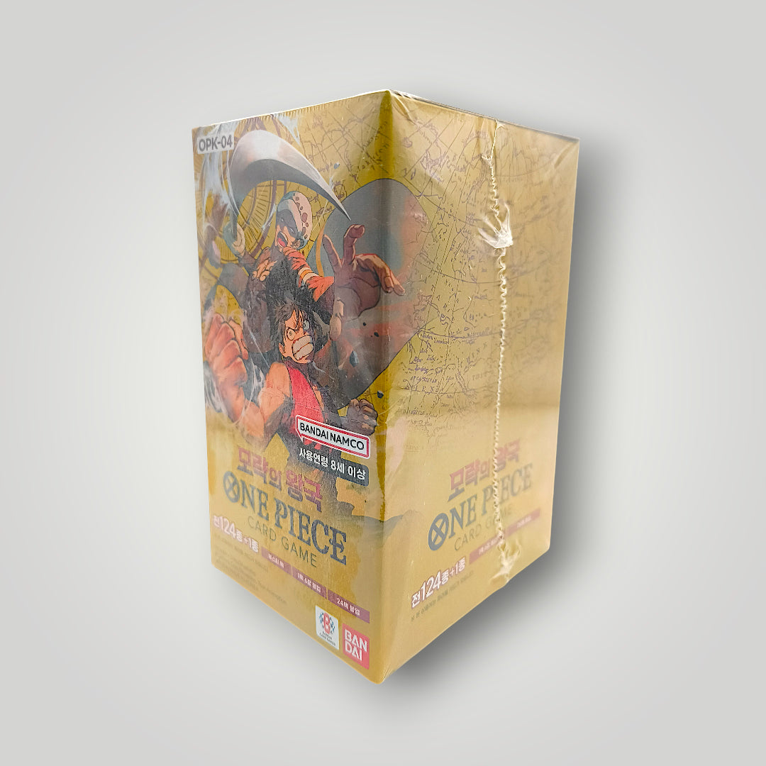 OPK-04 Kingdoms of Intrigue Booster Box – Korean | One Piece Card Game