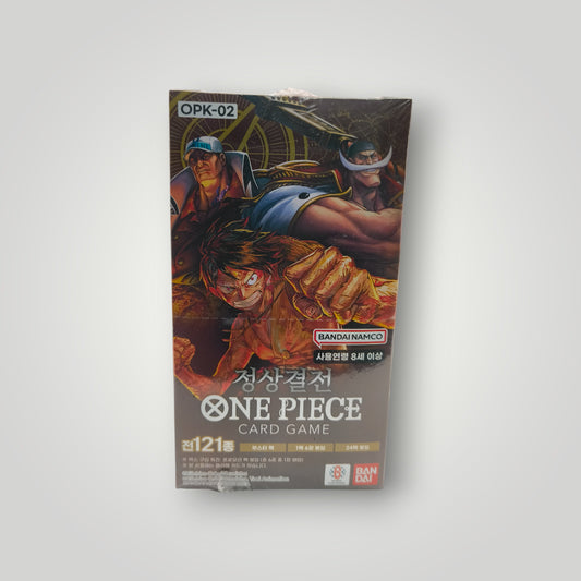 OPK-02 Paramount War Booster Box – Korean | One Piece Card Game