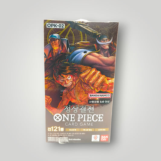 OPK-02 Paramount War Booster Box – Korean | One Piece Card Game