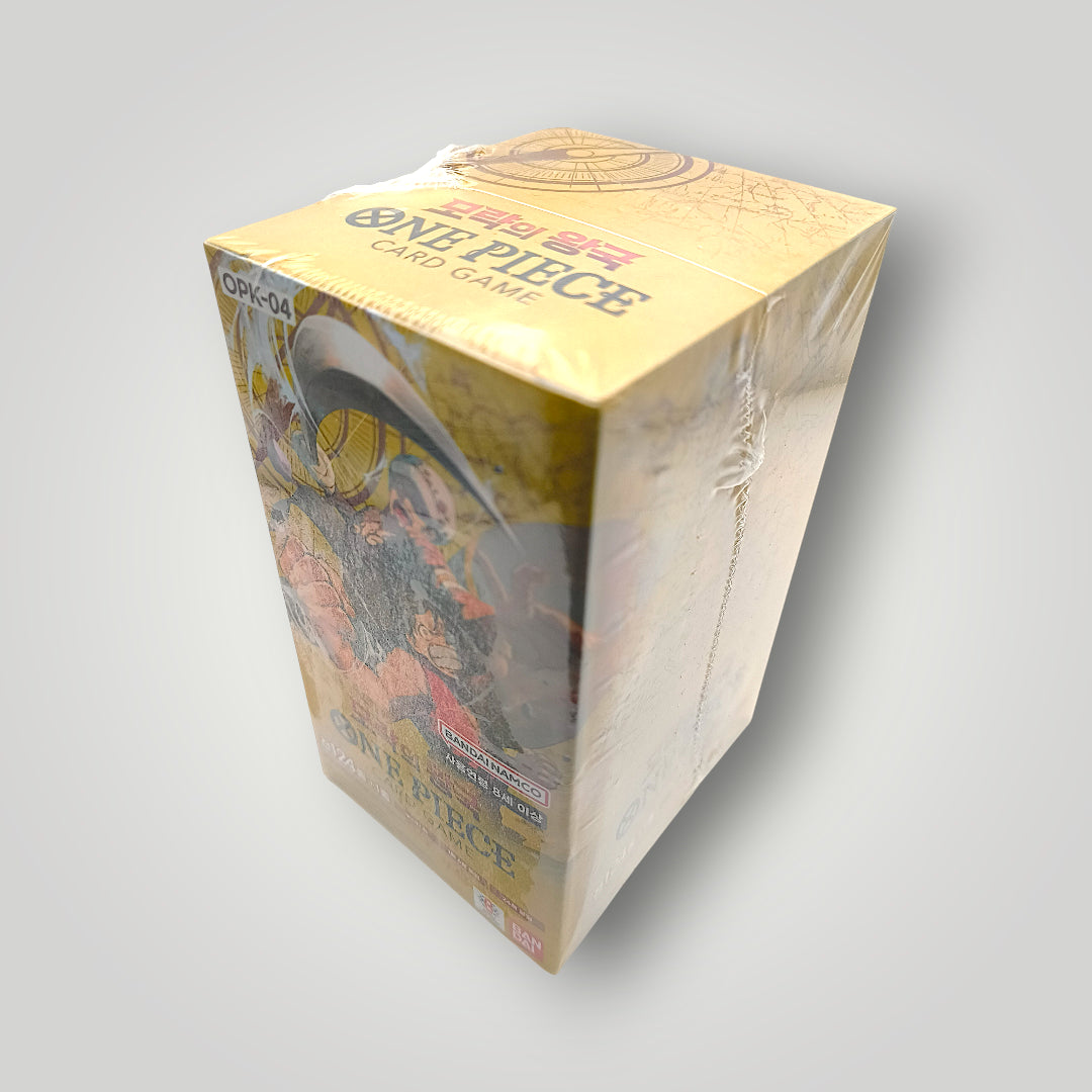 OPK-04 Kingdoms of Intrigue Booster Box – Korean | One Piece Card Game