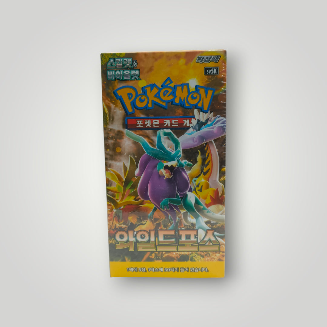 SV5K Wild Force Booster Box – Korean | Pokémon TCG