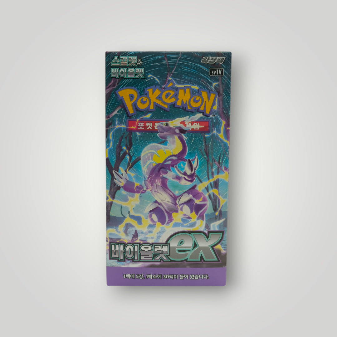 SV1V Violet ex Booster Box – Korean | Pokémon TCG