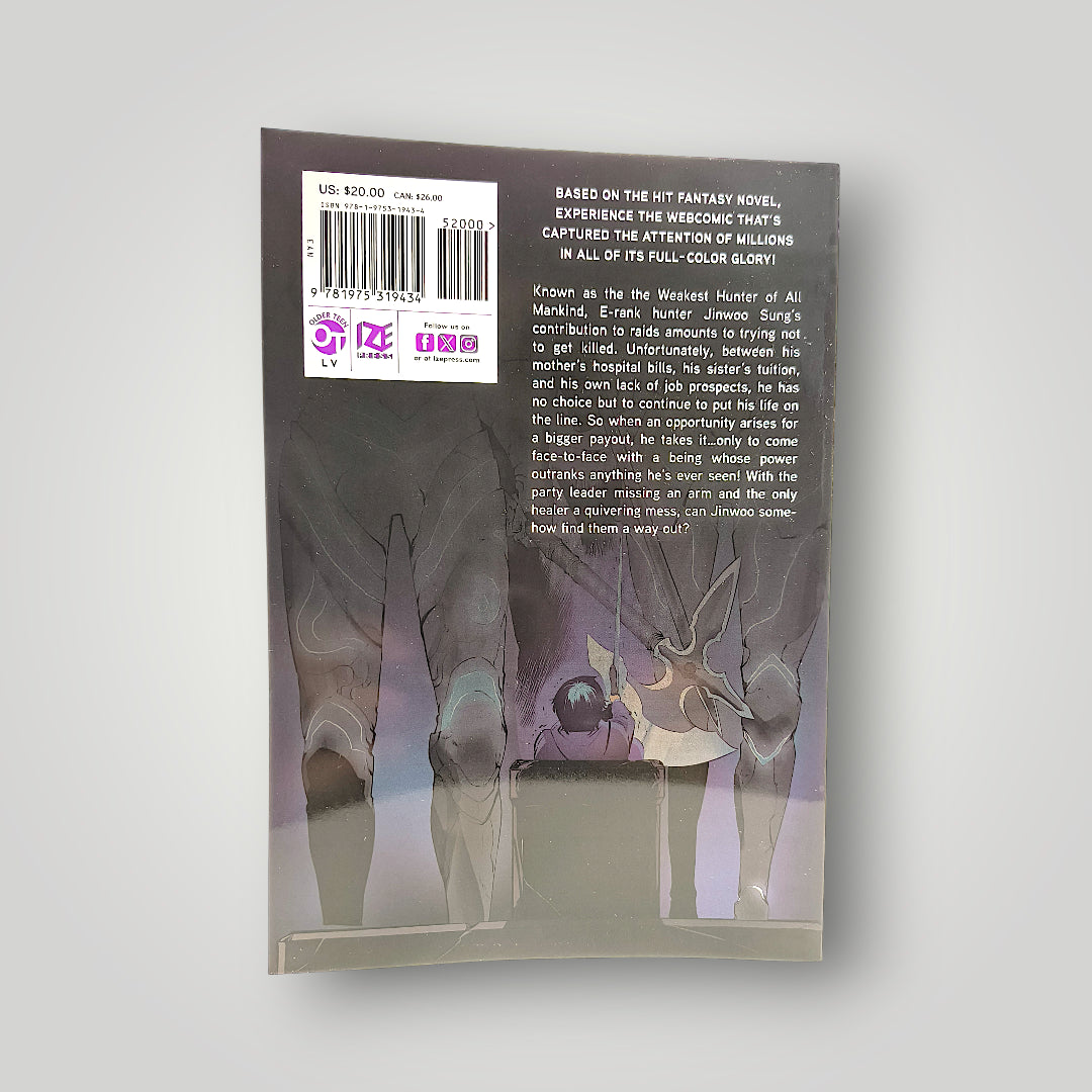 Solo Leveling Vol. 1 Manhwa (Comic) – English