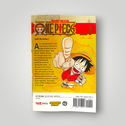 One Piece Vol. 1: Romance Dawn (East Blue) Manga – English