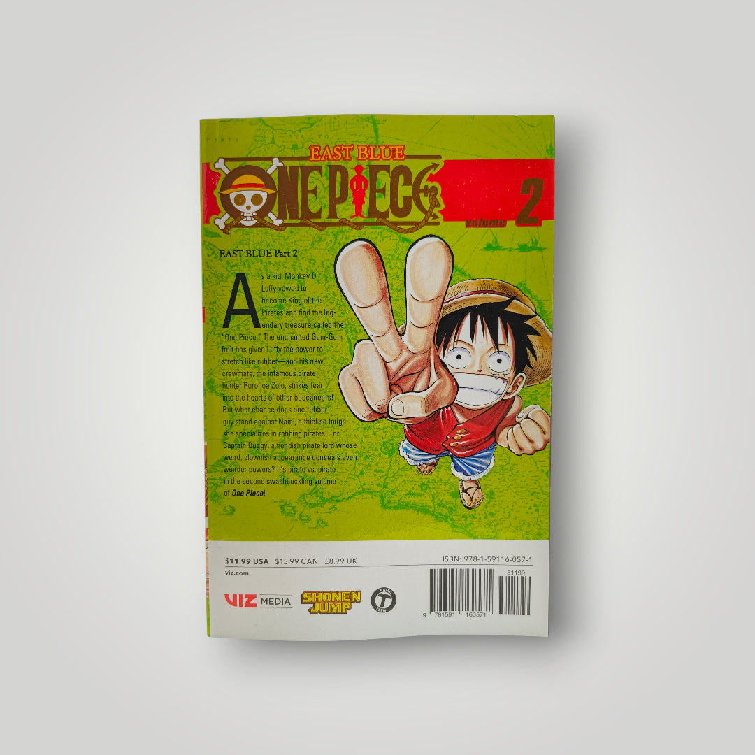 One Piece Vol. 2 Manga (East Blue) – English