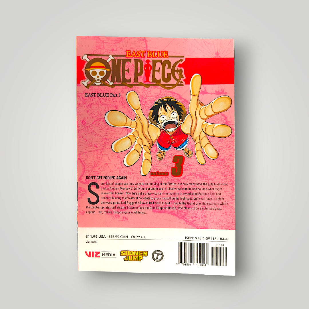 One Piece, Vol. 3: Don’t Get Fooled Again (East Blue) – English