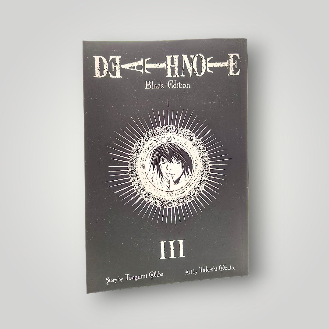 Death Note Black Edition Manga – English (Choose Volume 1–6)