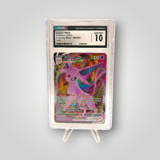 Espeon VMAX 065/203 (Evolving Skies) – CGC Gem Mint 10 – Holo