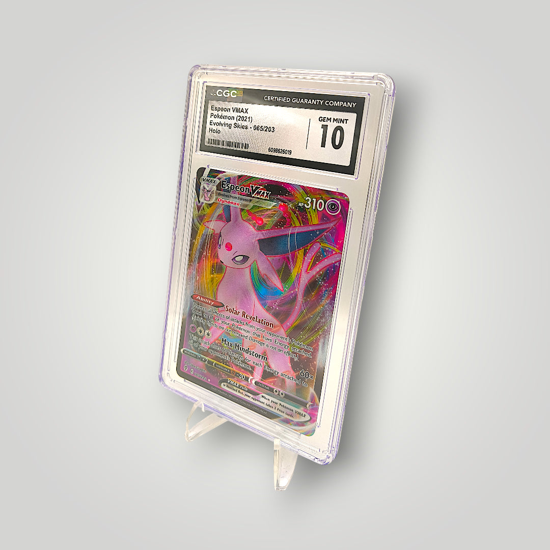 Espeon VMAX 065/203 (Evolving Skies) – CGC Gem Mint 10 – Holo