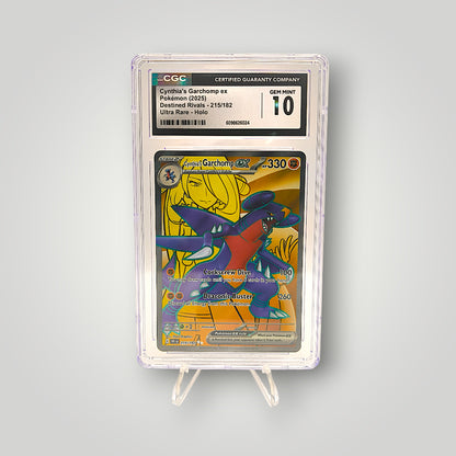 Cynthia’s Garchomp ex – Destined Rivals (215/182) – CGC Gem Mint 10