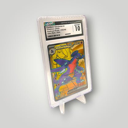 Cynthia’s Garchomp ex – Destined Rivals (215/182) – CGC Gem Mint 10