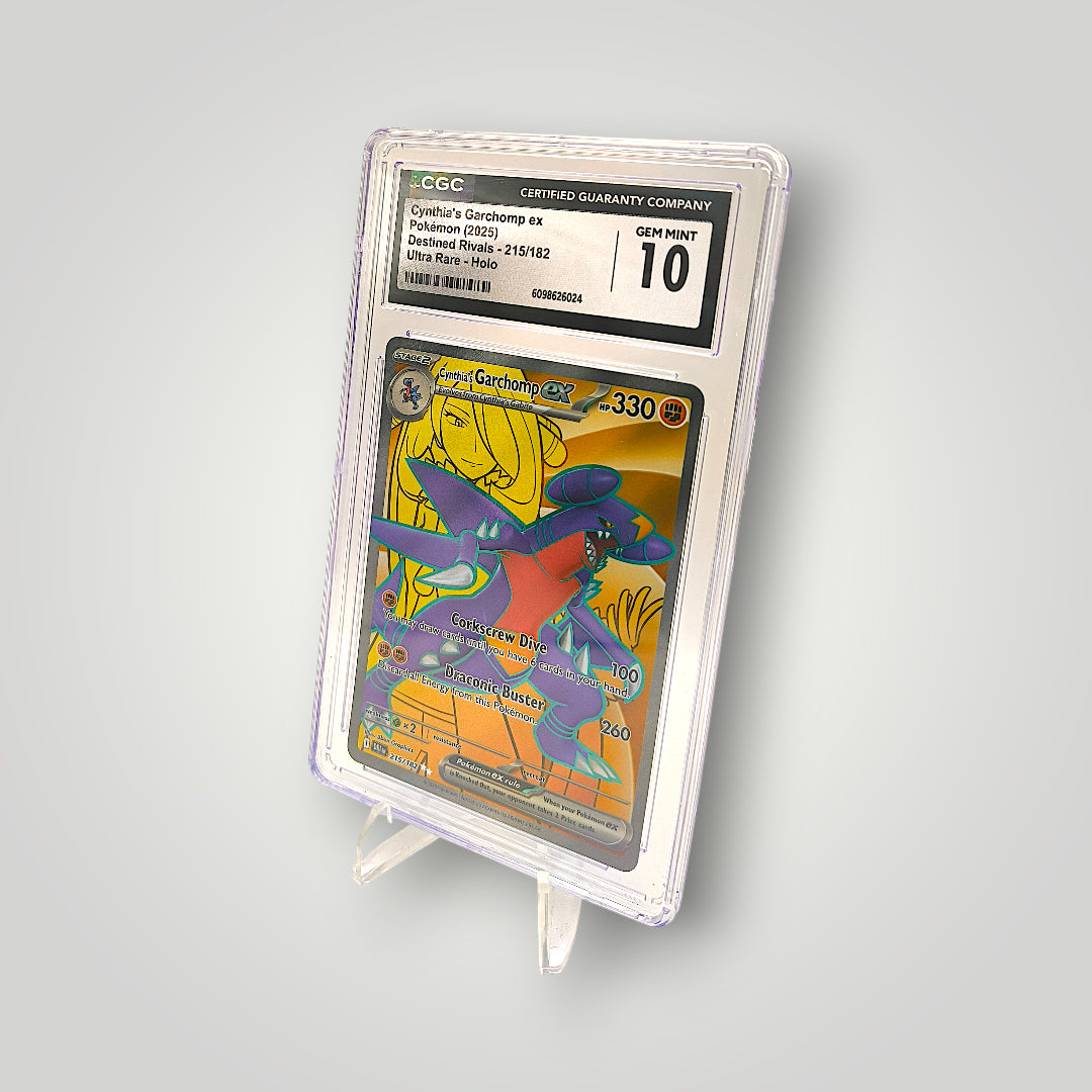 Cynthia’s Garchomp ex – Destined Rivals (215/182) – CGC Gem Mint 10