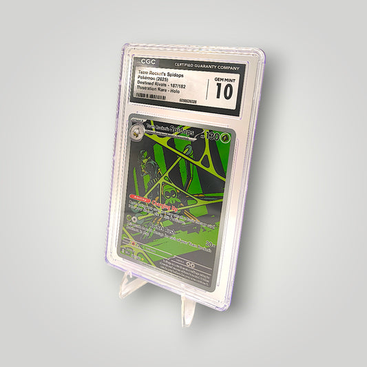 Team Rocket’s Spidops 187/182 (Destined Rivals) – CGC Gem Mint 10