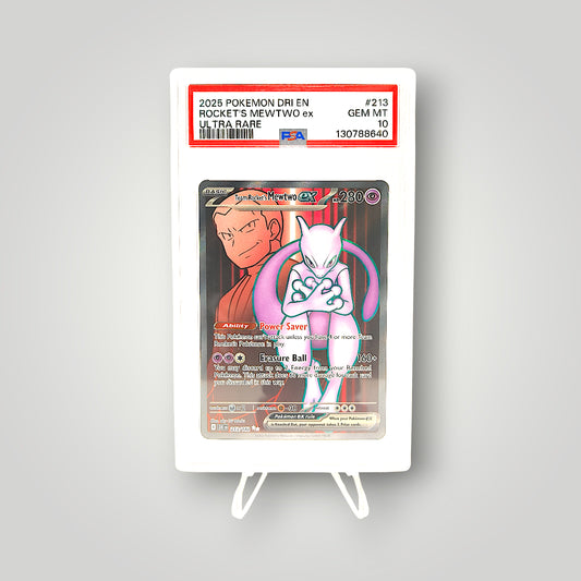 Team Rocket’s Mewtwo ex 213/165 PSA Gem Mint 10 – Scarlet & Violet 151 Ultra Rare