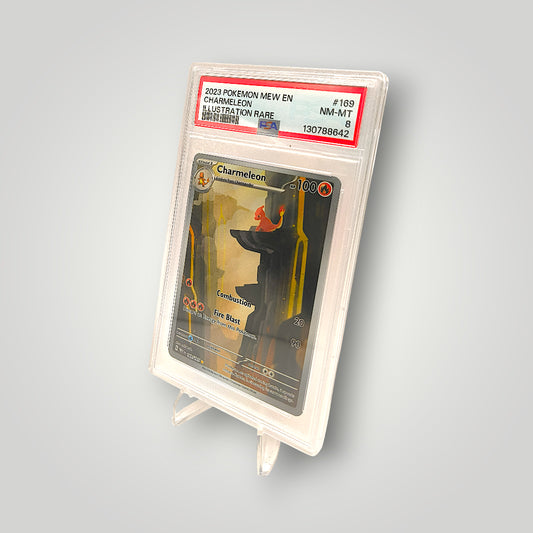 Charmeleon 169/165 Illustration Rare PSA 8 – Scarlet & Violet 151
