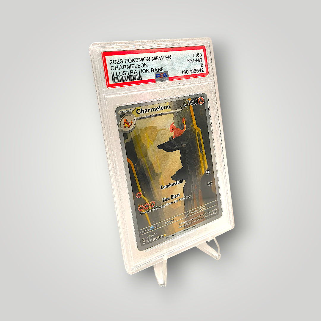 Charmeleon 169/165 Illustration Rare PSA 8 – Scarlet & Violet 151