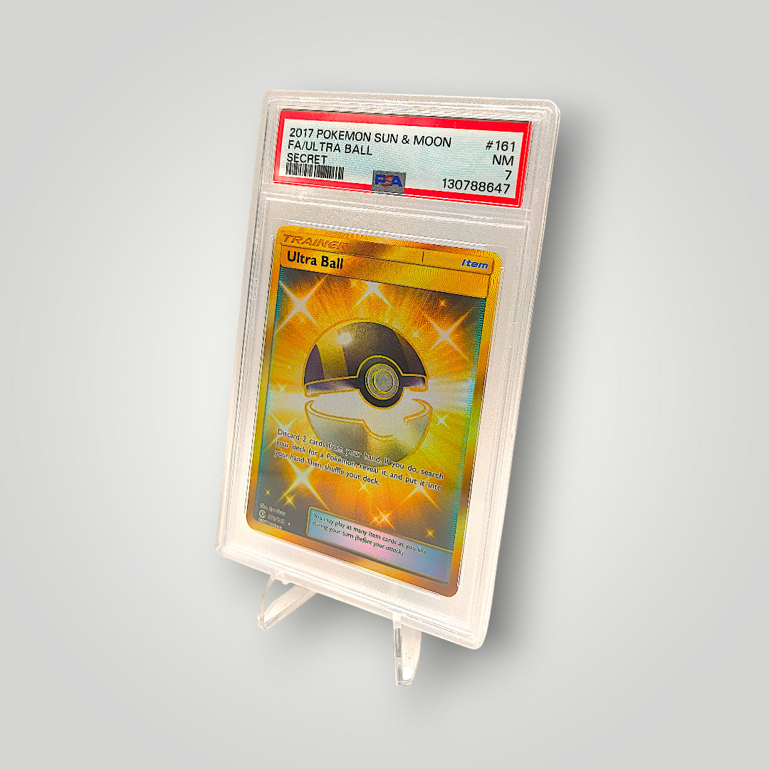 Ultra Ball 161/149 Secret Rare PSA 7 (Near Mint) – Pokémon TCG Sun & Moon (Base Set)