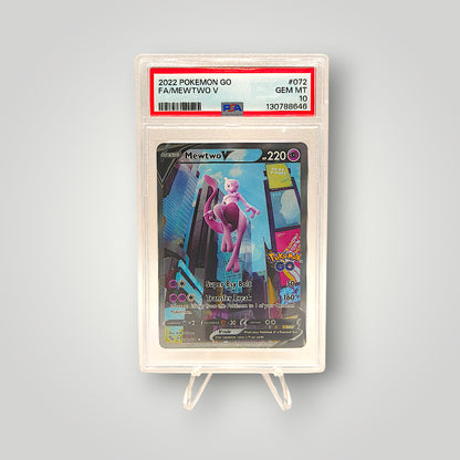 Mewtwo V 072/078 PSA Gem Mint 10 – Pokémon GO Pokémon TCG