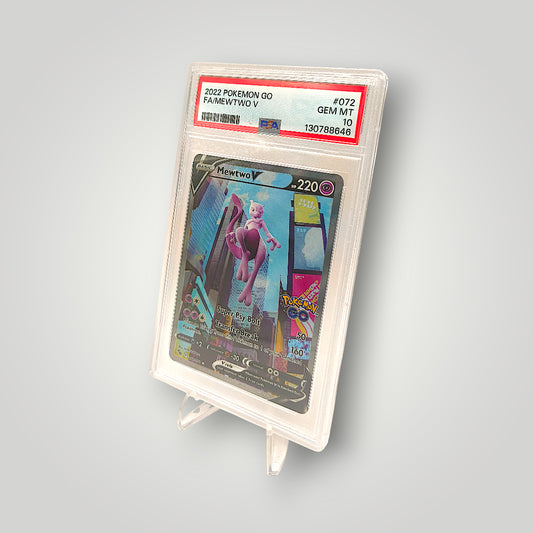 Mewtwo V 072/078 PSA Gem Mint 10 – Pokémon GO Pokémon TCG