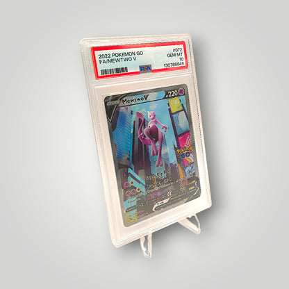 Mewtwo V 072/078 PSA Gem Mint 10 – Pokémon GO Pokémon TCG