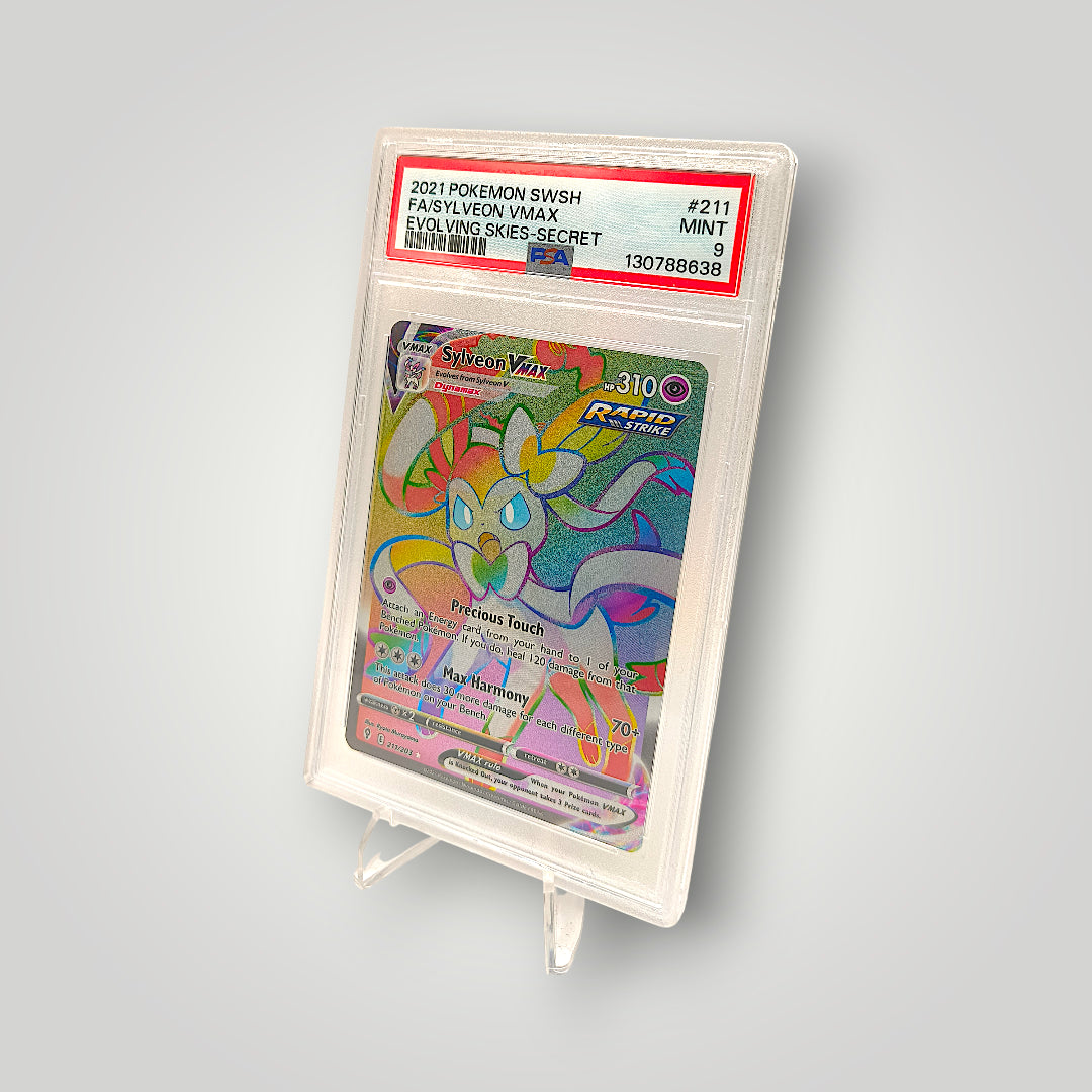 Sylveon VMAX 211 (Evolving Skies – Secret Rare) – PSA Mint 9
