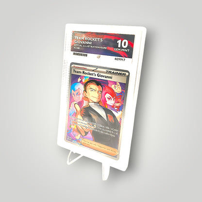 Team Rocket’s Giovanni 238 (Destined Rivals – Special Illustration Rare) – ACE Grading Gem Mint 10