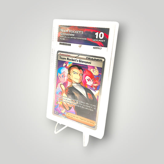 Team Rocket’s Giovanni 238 (Destined Rivals – Special Illustration Rare) – ACE Grading Gem Mint 10
