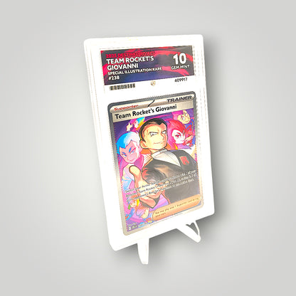 Team Rocket’s Giovanni 238 (Destined Rivals – Special Illustration Rare) – ACE Grading Gem Mint 10