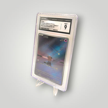 Cleffa 026/SV-P (Scarlet & Violet Promos – Metal Deck Storage Box Set) – CGC Mint 9