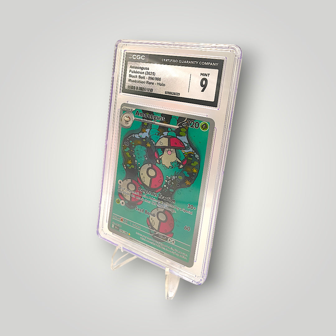 Amoonguss 096/086 Illustration Rare CGC 9 (Mint) – Scarlet & Violet: Black Bolt